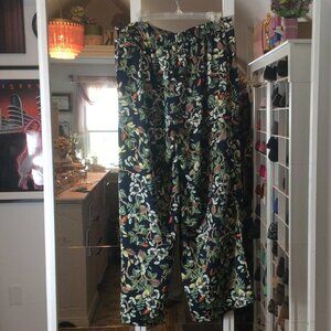 LOFT NAVY PALAZZO PANTS